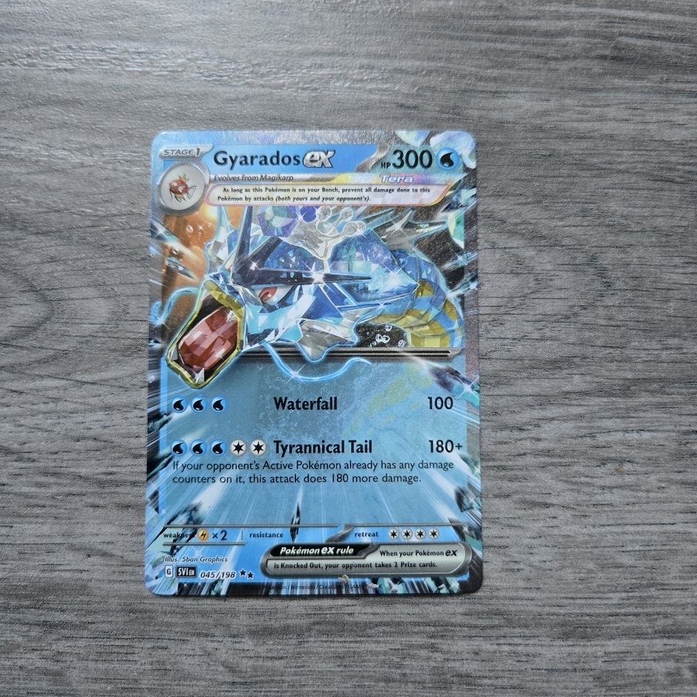 Gyarados ex #45 Pokemon Scarlet & Violet Holo Card